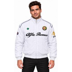 BLOUSON ALFA ROMÉO COULEUR BLANC