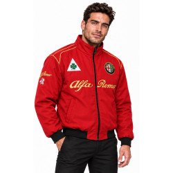 BLOUSON ALFA ROMEO GTA DE COULEUR ROUGE