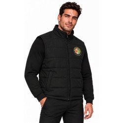 BLOUSON ALFA ROMEO SANS MANCHES DE COULEUR NOIR