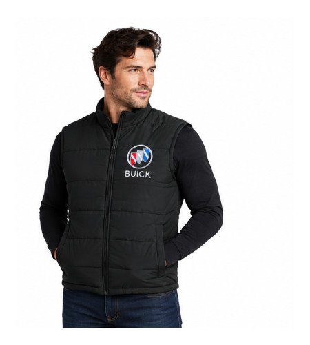 BLOUSON BUICK SANS MANCHES DE COULEUR NOIR