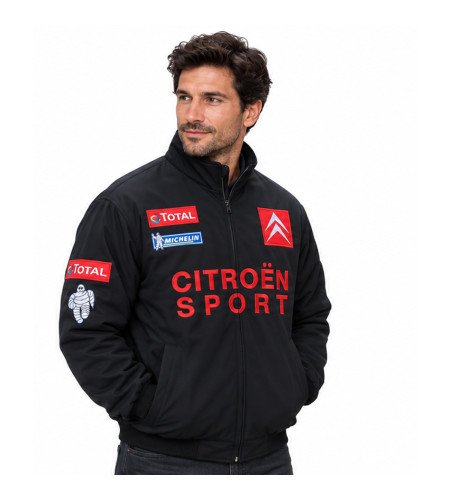 BLOUSON CITROEN COULEUR NOIR