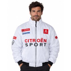 BLOUSON CITROEN DE COULEUR BLANC