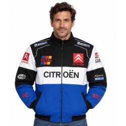 BLOUSON CITROEN DE COULEUR NOIR ET BLANC