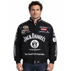 BLOUSON CLINT BOWYER JACK DANIEL'S NASCAR COULEUR NOIR