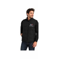 BLOUSON CORVETTE SANS MANCHES DE COULEUR NOIR