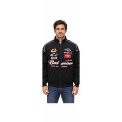 BLOUSON DALE EARNHARDT BUDWEISER NASCAR COULEUR ROUGE