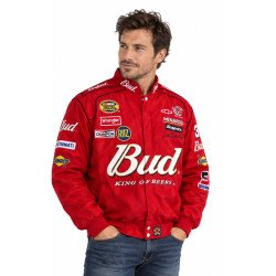BLOUSON DALE EARNHARDT PRO MODEL 'BUDWEISER' NASCAR