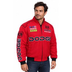 BLOUSON DODGE COULEUR ROUGE