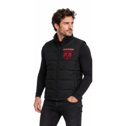BLOUSON DODGE SANS MANCHES DE COULEUR NOIR