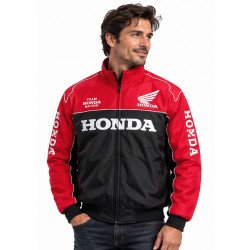 JACKET HONDA CBR MOTORCYCLE COLOR BLACK