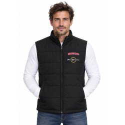 BLOUSON HONDA PAN-EUROPEAN SANS MANCHES DE COULEUR NOIR