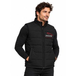 BLOUSON JAGUAR SANS MANCHES DE COULEUR NOIR