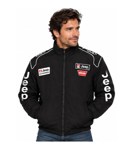 BLOUSON JEEP 4X4 DE COULEUR NOIR