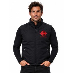 BLOUSON KREIDLER SANS MANCHES DE COULEUR NOIR