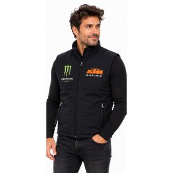 BLOUSON KTM SANS MANCHES DE COULEUR NOIR