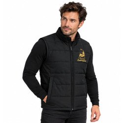 BLOUSON LAMBORGHINI SANS MANCHES DE COULEUR NOIR