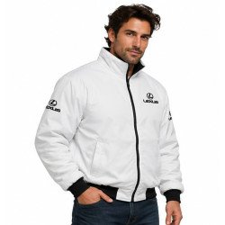 BLOUSON LEXUS DE COULEUR BLANC