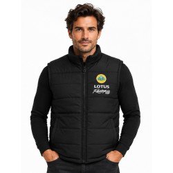 BLOUSON LOTUS SANS MANCHES DE COULEUR NOIR