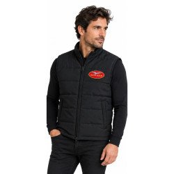 BLOUSON MOTO GUZZI SANS MANCHES DE COULEUR NOIR