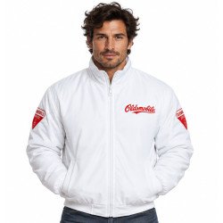 BLOUSON OLDSMOBILE COULEUR BLANC