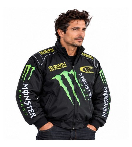 BLOUSON SUBARU MONSTER ENERGY WRC COULEUR NOIR