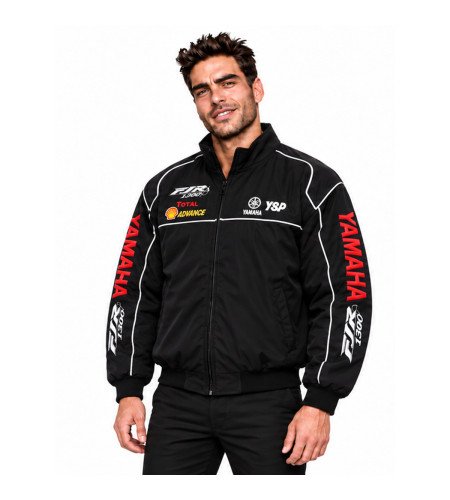 BLOUSON YAMAHA FJR 1300 MOTO COULEUR NOIR