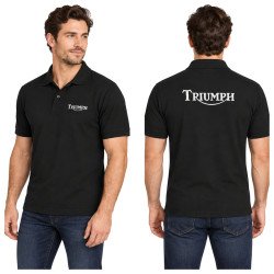 POLO TRIUMPH DE COLOR BLACK