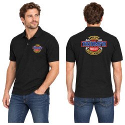 POLO TRIUMPH DE COULEUR NOIR