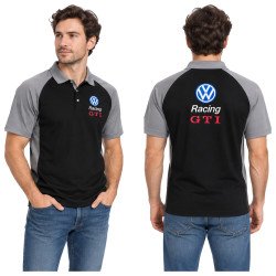 POLO VOLKSWAGEN GTI DE COULEUR NOIR ET GRIS