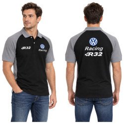 POLO VOLKSWAGEN R32 DE COULEUR NOIR ET GRIS