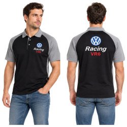 POLO VOLKSWAGEN VR6 DE COULEUR NOIR ET GRIS