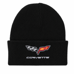 BEANIE CORVETTE BLACK