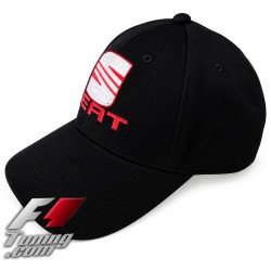 CASQUETTE SEAT DE COULEUR NOIR