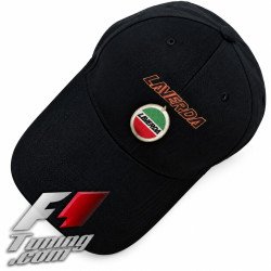 CASQUETTE LAVERDA DE COULEUR NOIR