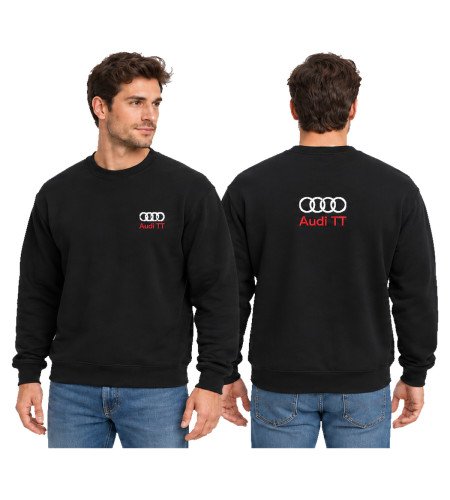 Sweat Audi TT – vue de face et de dos