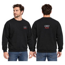 Sweat Audi – vue de face et de dos