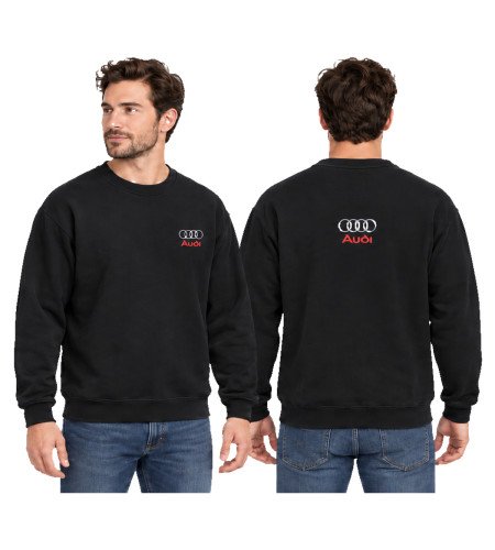 AUDI sweatshirt – front and back view