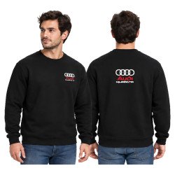 Sweat Audi Quattro – vue de face et de dos