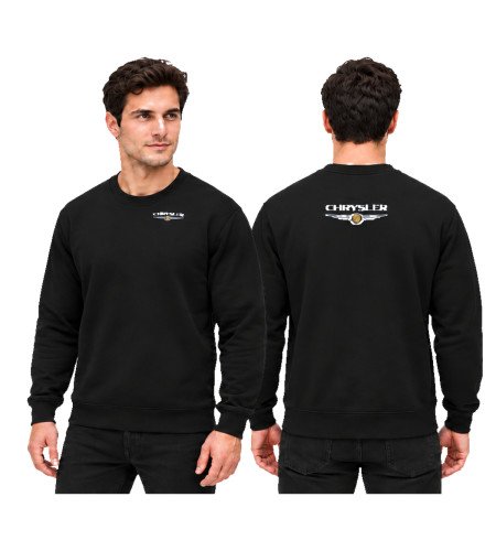 Sweat Chrysler à Motifs Brodés