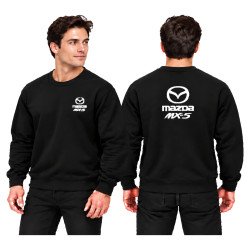Sweat Mazda à Motifs Brodés