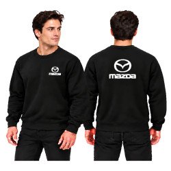 Sweat Mazda – vue de face et de dos