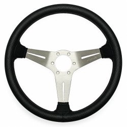 STEERING WHEEL ELEVO KING SILVER À COURONNE PERFORÉE