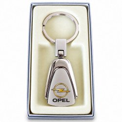 KEYRING OPEL EN STEEL 316L CHROME