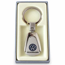 KEYRING VOLKSWAGEN EN STEEL 316L CHROME