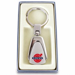 KEYRING VOLVO EN STEEL 316L CHROME