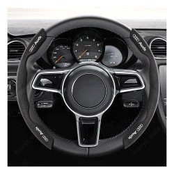 Couvre Volant Noir pour Voiture Audi