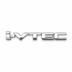 Emblème Honda i-VTEC chromé