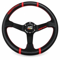 Volant Mugen finition effet carbone – 12 pouces