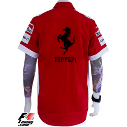 Chemise Ferrari Team rouge