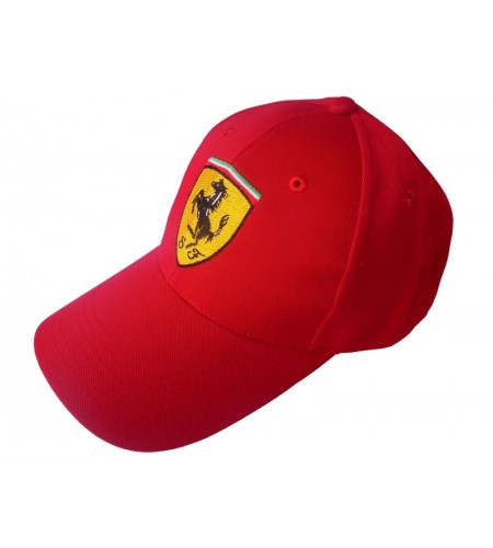 Casquette FERRARI rouge